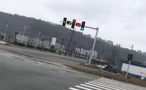 智能交通信號(hào)燈，智慧城市生活