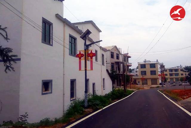 新農村太陽能路燈