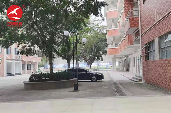 清遠市清城區洲心街第一初級中學庭院燈項目