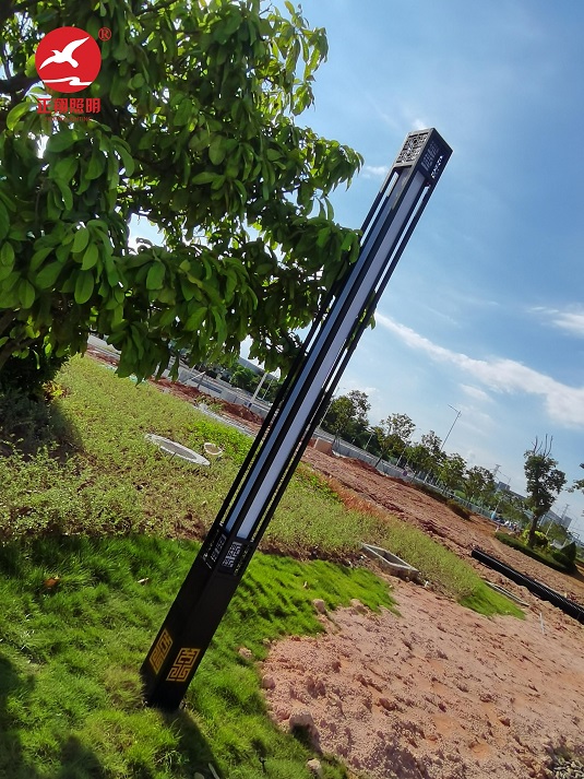 中山翠亨新區規劃館景觀燈安裝