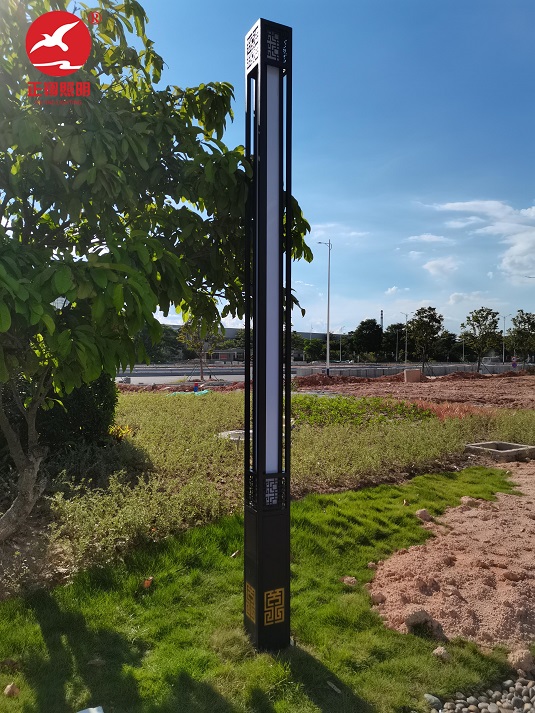 中山翠亨新區規劃館景觀燈安裝