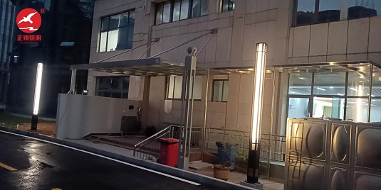 中山翠亨新區規劃館景觀燈安裝