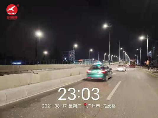 廣州市龍虎橋市電路燈安裝