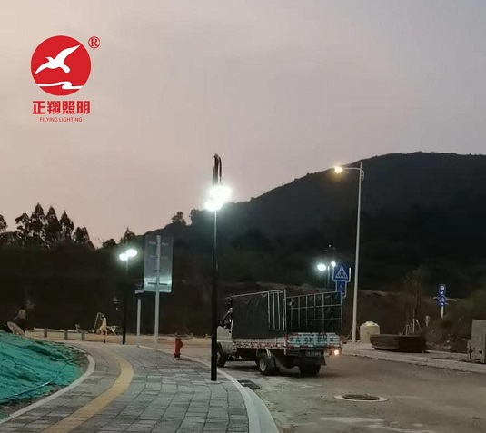 汕頭市電庭院燈安裝