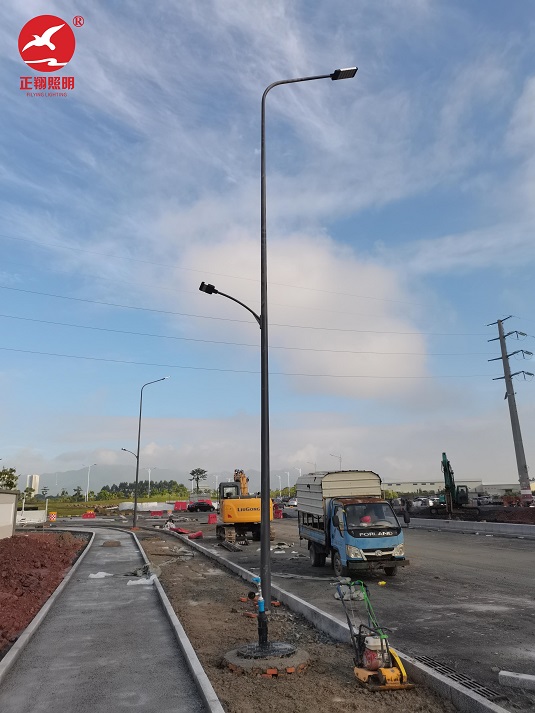 江門市開平市水口鎮雙臂led路燈