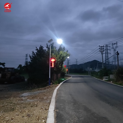 福建道路太陽能路燈安裝