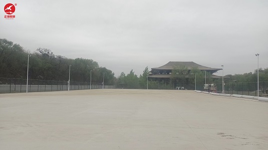 河北球場高桿燈安裝