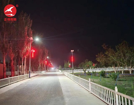 江門贛州中國結太陽能路燈