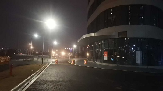 浙江麗水市人民醫院市電景觀燈工程案例