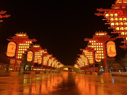 河北唐山河頭老街-文旅亮化工程-景觀燈 (1)