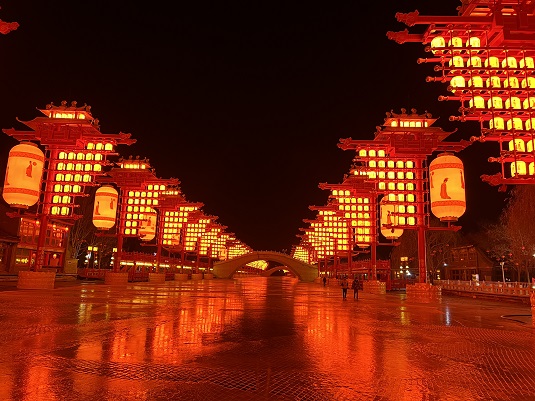 河北唐山河頭老街-文旅亮化工程-景觀燈工程（500萬）