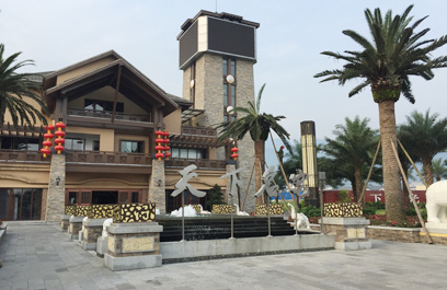福永第一期led景觀庭院燈 正翔戶外照明參與建設