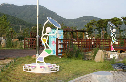 太陽能景觀燈 正翔1105-應用圖 (3)