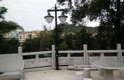 中式庭院燈 正翔3301應(yīng)用圖 (1)